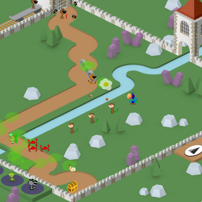 Online Castle defense